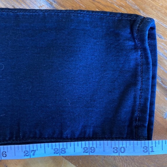 Authentic Vintage 7 for All Mankind The Skinny Black Jean - 28 - Picture 9 of 11
